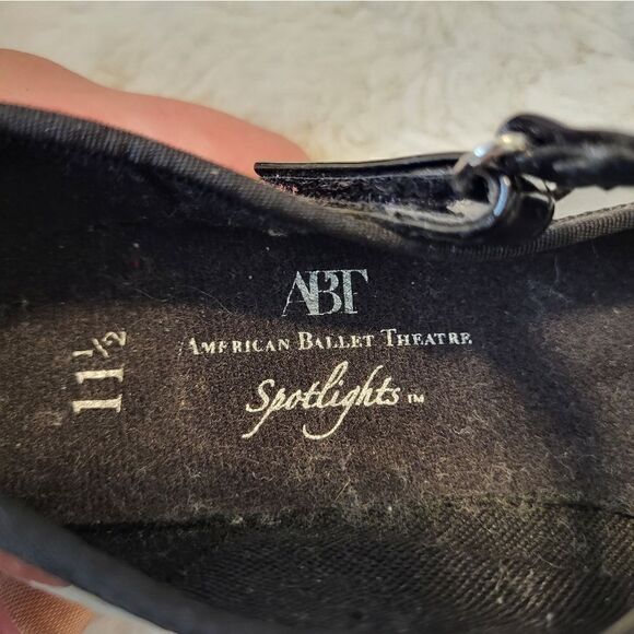 ABT spotlights shiny black tap shoes - Picture 5 of 10